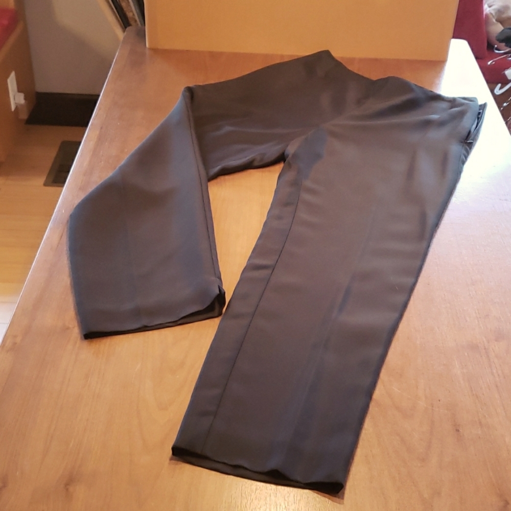 Ann Taylor black silk pants